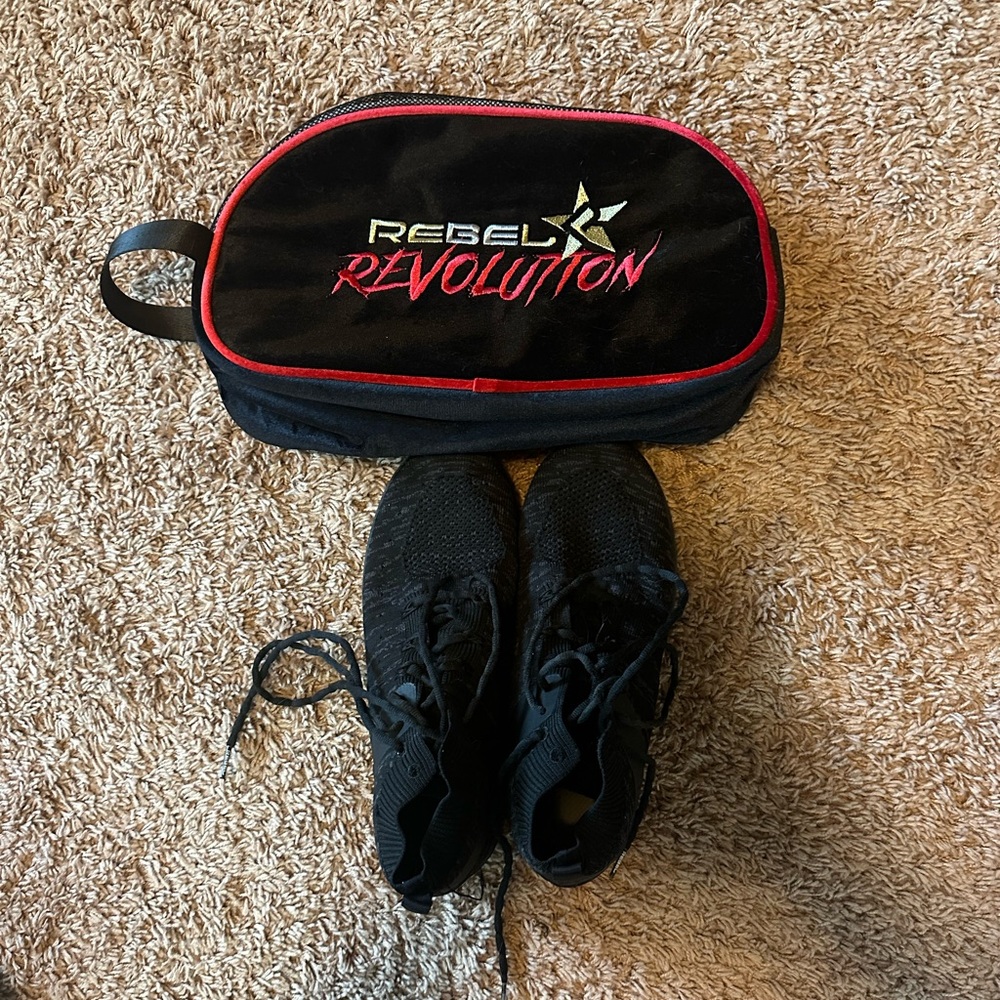 Black Rebel Revolution Cheer Shoes